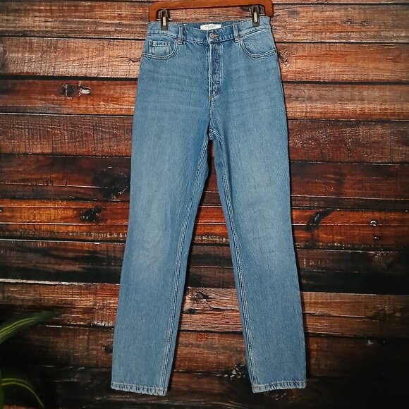 Dynamite Denim Rosie Jeans Size 26 Ultra High Rise Button Fly Slim Leg - Picture 3 of 10